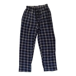 Izod Blue Plaid Pajama Pants Men's Size M